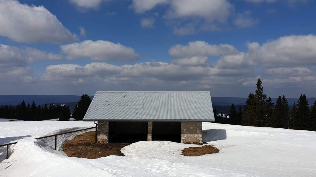 Couvert des Monts de Bière Derrière - Le Chenit - Vaud - Suisse