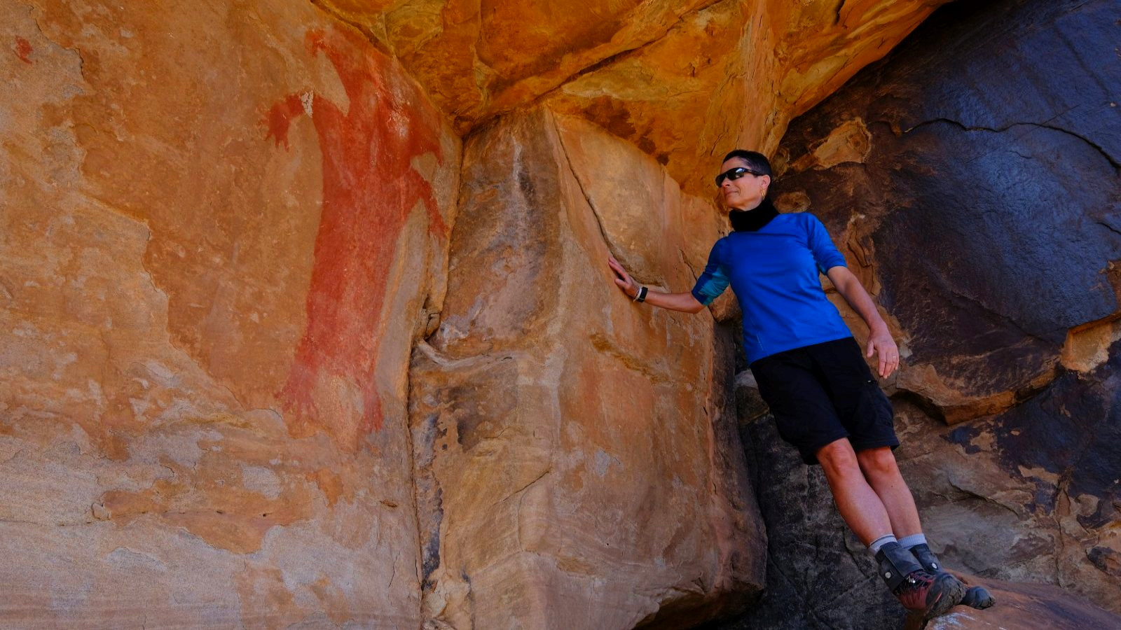 Red Man Panel – Fort Pearce – Utah – États-Unis