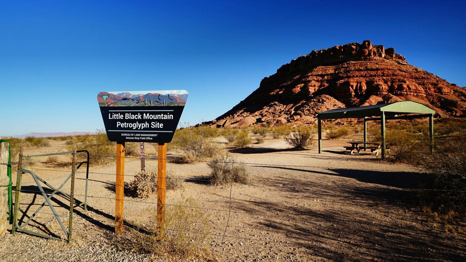Little Black Mountain Petroglyph Site – Arizona – États-Unis