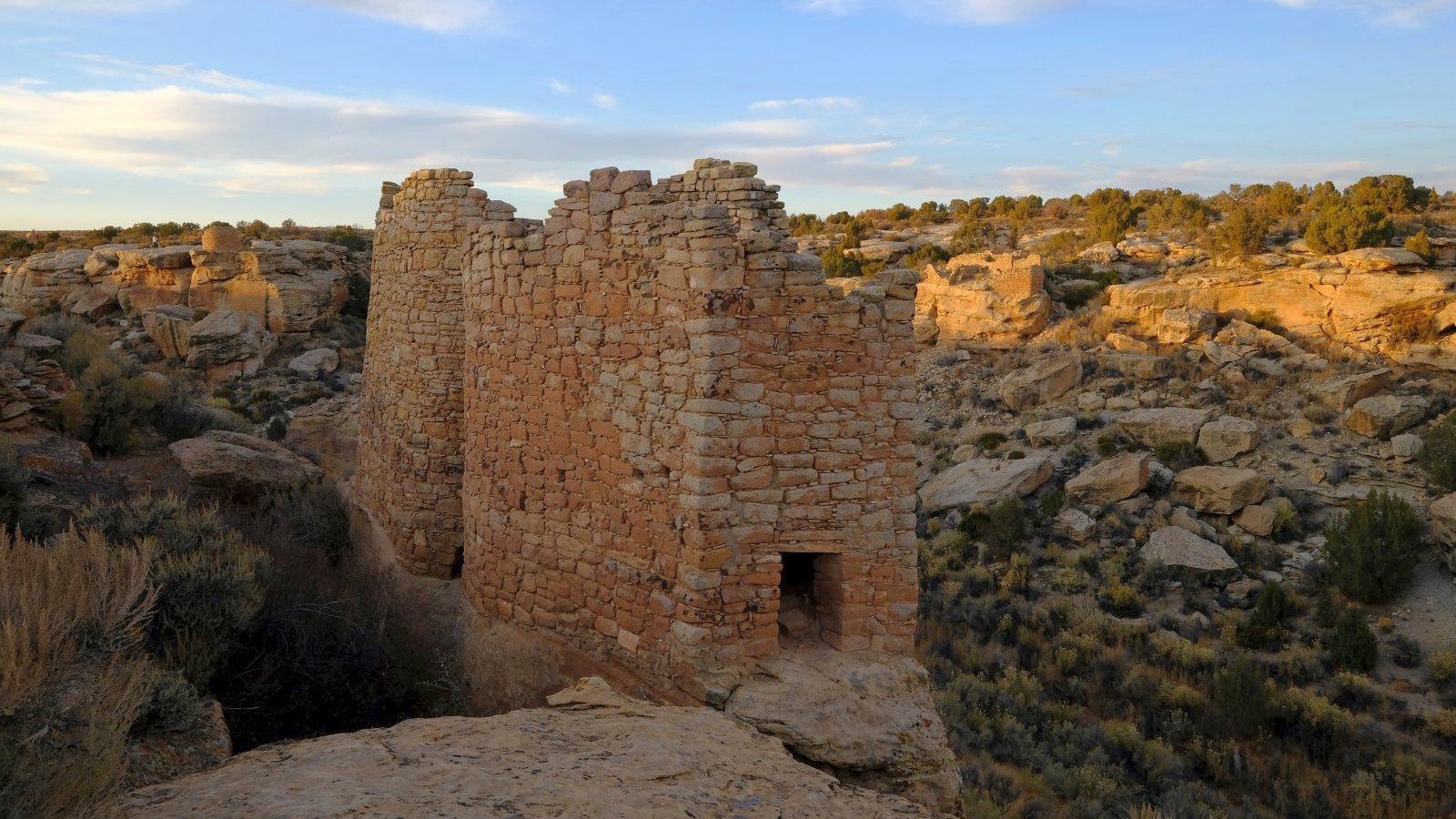 Square Tower Group – Hovenweep NM – Utah – États-Unis