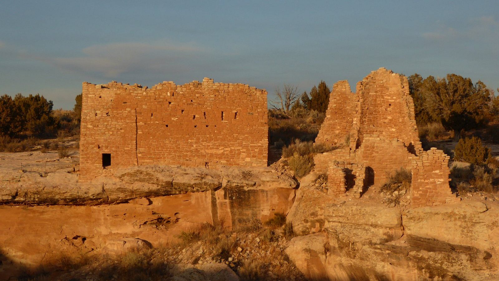 Square Tower Group – Hovenweep NM – Utah – États-Unis