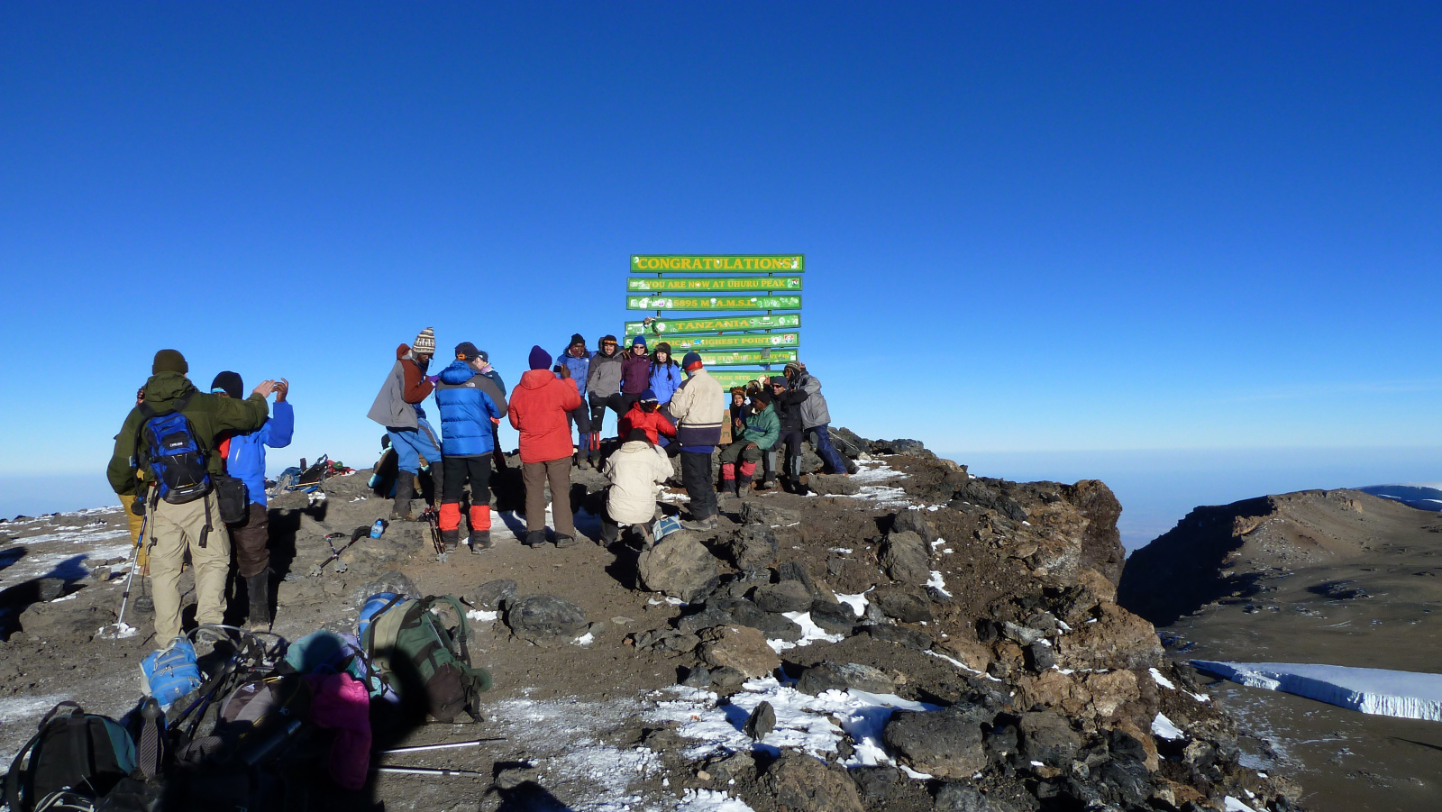 Uhuru Peak – Mount Kilimanjaro National Park – Tanzania