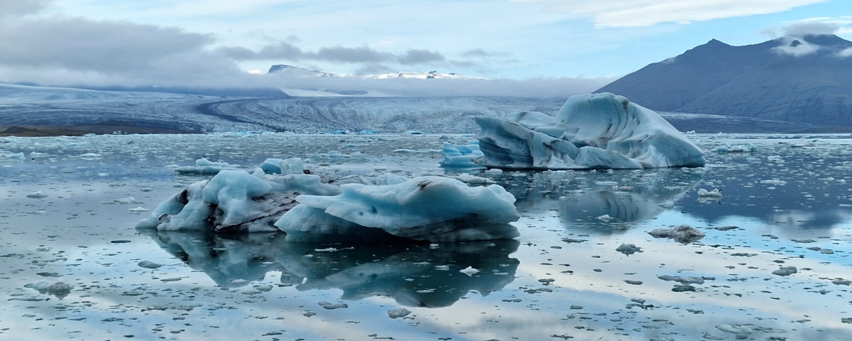 Côte sud du Jökulsárlón