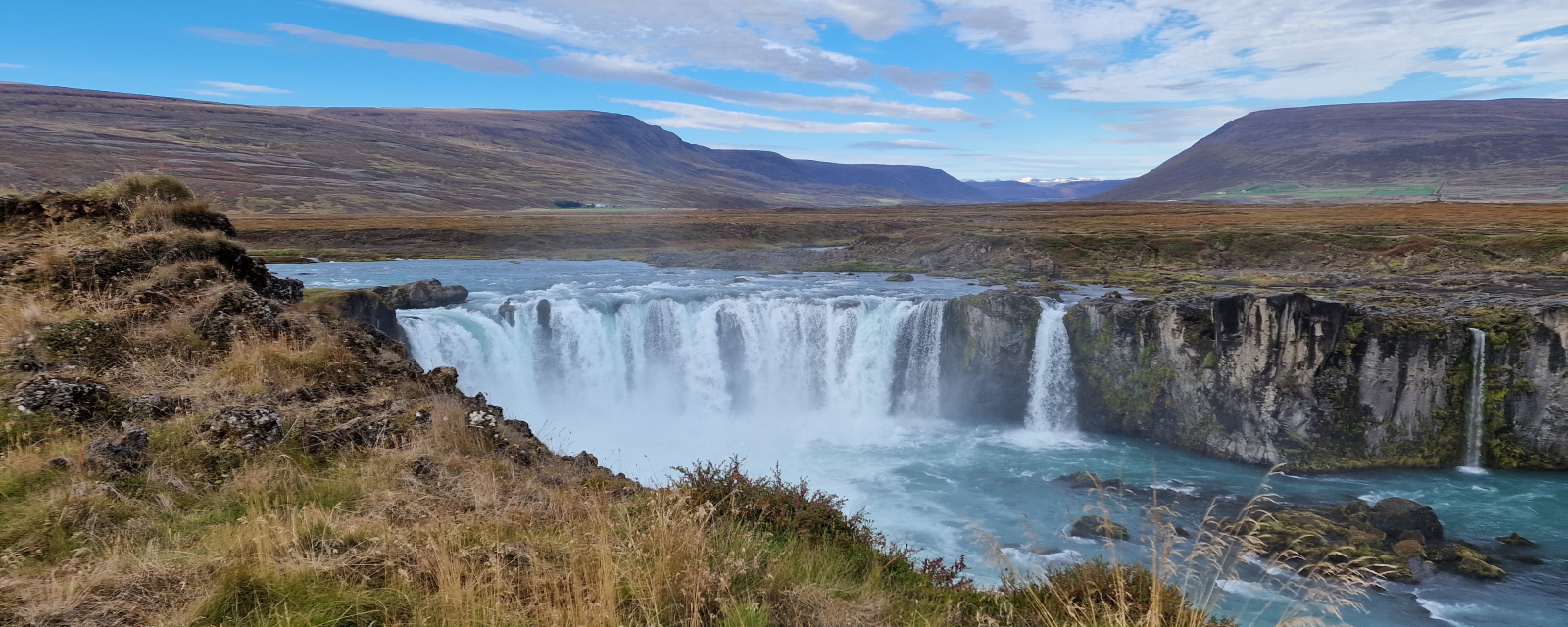 Goðafoss ou la cascade des dieux