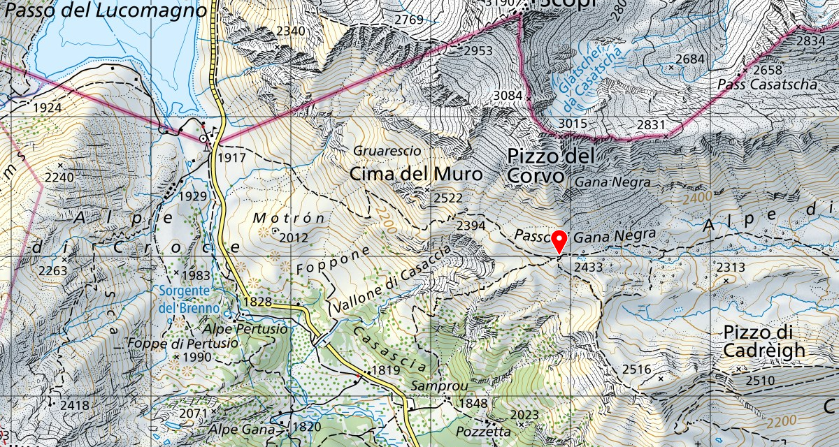 Passo di Gana Negra - Blenio - Ticino