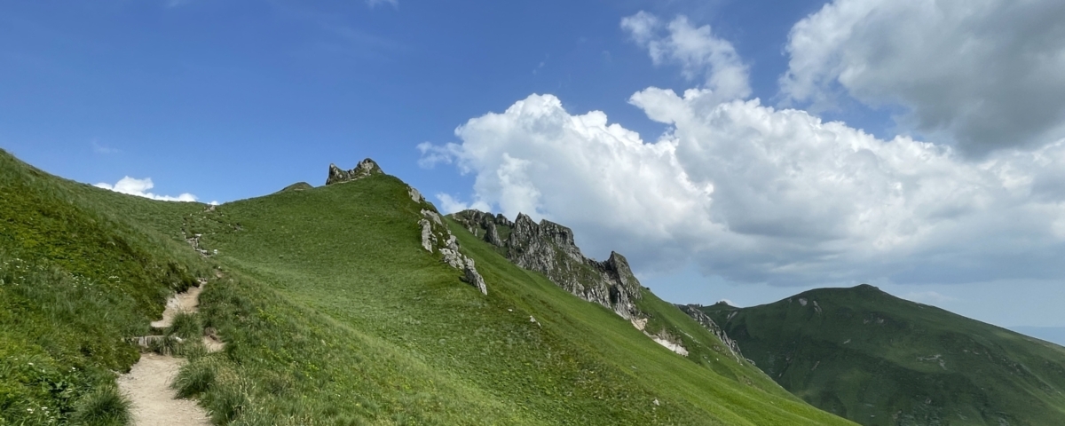 Puy de Sancy et Val de Courre depuis Mont-Dore