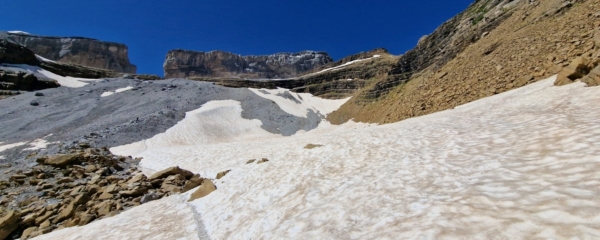 La Brèche de Roland depuis le Col de Tentes